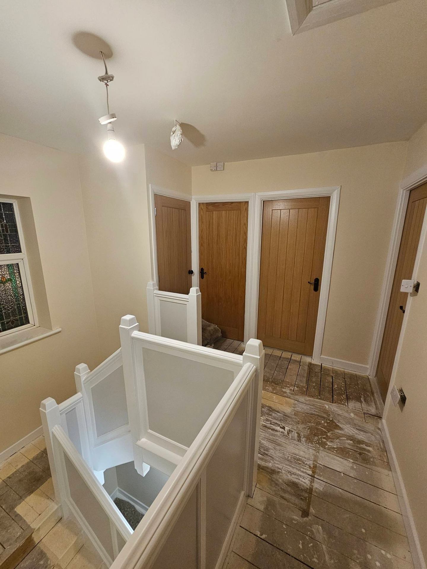Property refresh — fresh emulsion to walls and satinwood to woodwork